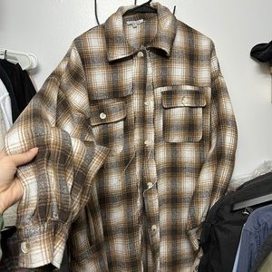 Brown Fall Shacket / over shirt